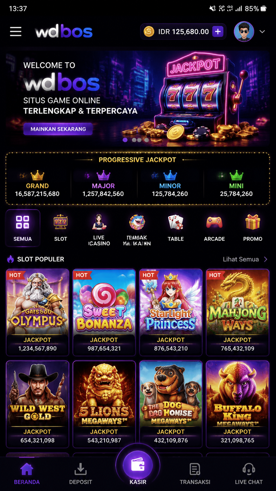 Screenshot 1 wdbos
